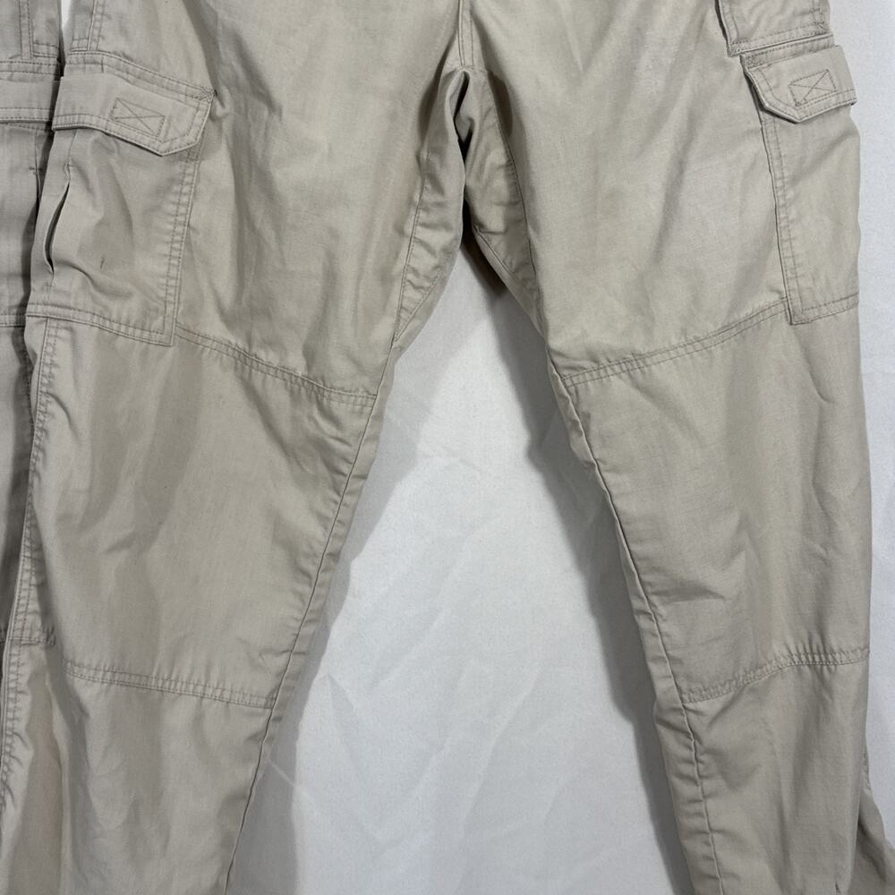 5.11 Tactical Series Cargo Pants Khaki Men’s 32x32 Utility Work Hiking 2 Pairs - Picture 4 of 16